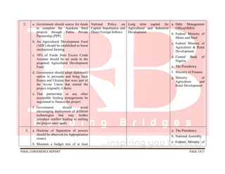 National conference 2014 report, final draft