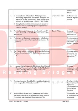 National conference 2014 report, final draft