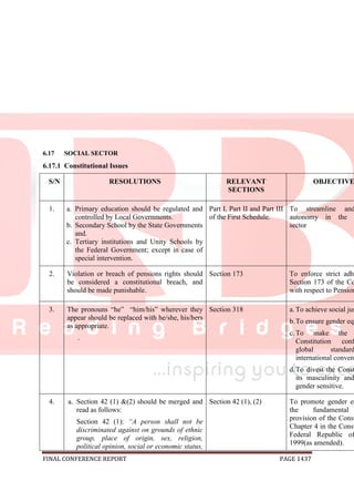 National conference 2014 report, final draft