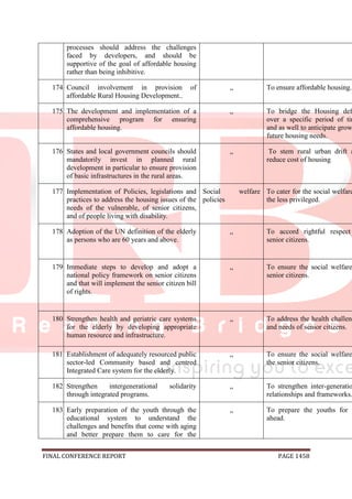 National conference 2014 report, final draft