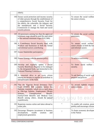 National conference 2014 report, final draft