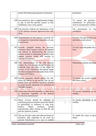 National conference 2014 report, final draft