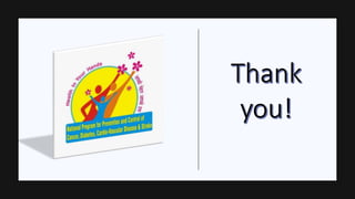 National control programme for diabetes