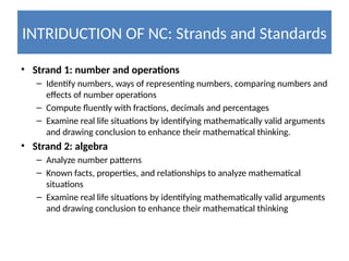 Fact Strand National Curriculum of Mathematics. for schools pptx | PPTX