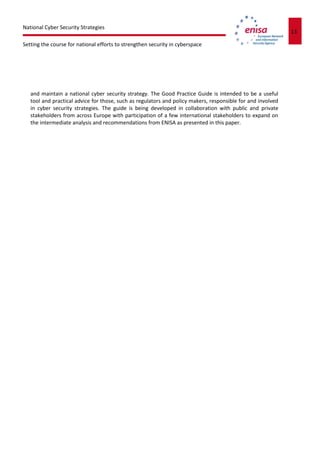 National cyber security strategies | PDF