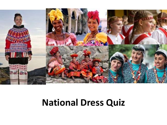 national dress quiz