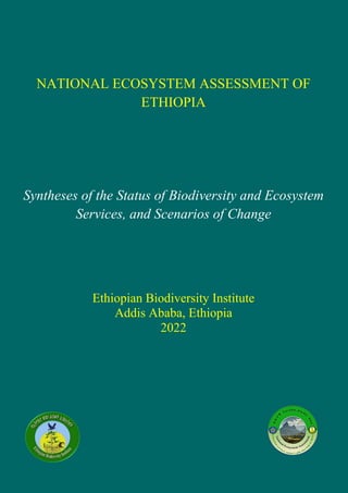 NATIONAL ECOSYSTEM ASSESSMENT OF
ETHIOPIA
Syntheses of the Status of Biodiversity and Ecosystem
Services, and Scenarios of Change
Ethiopian Biodiversity Institute
Addis Ababa, Ethiopia
2022
 