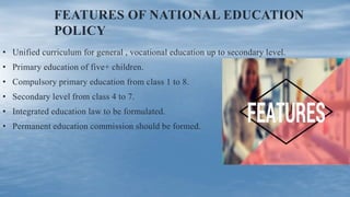 National education policy | PPTX