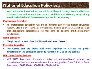 National education policy part 1 | PPTX