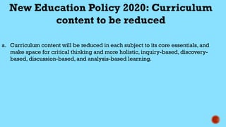 National education policy 2020 | PDF