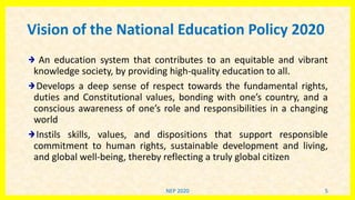 National Education Policy 2020 | PPTX