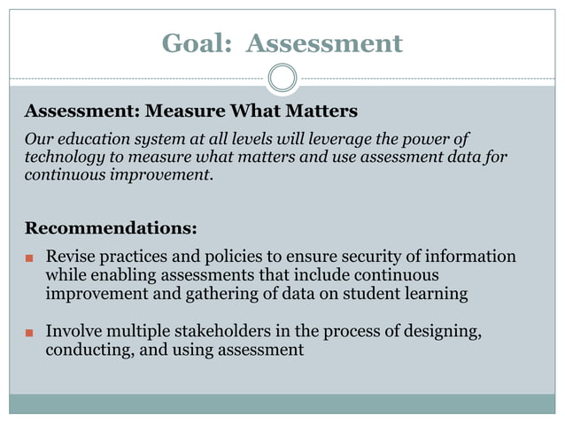 NATIONAL EDUCATION TECHNOLOGY PLAN 2010 visual data 7