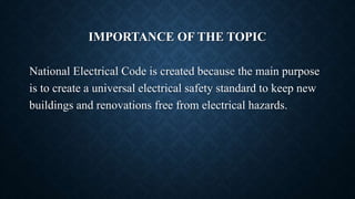 National electrical code.pptx
