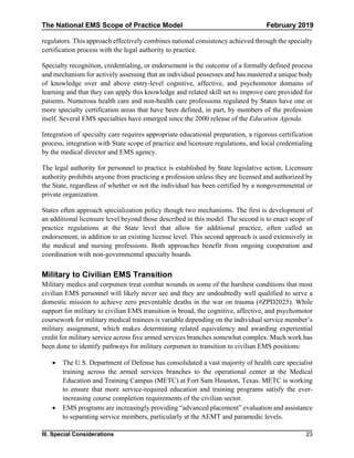 Example Ems Scope National ems scope_of_practice_model_2019 | PDF