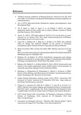 Pakistan R 644 Pakistan environmental protection Agency | PDF