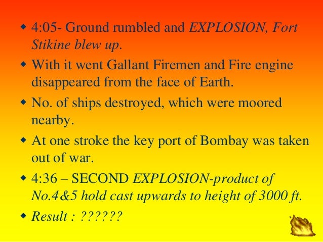 ï· 4:05- Ground rumbled and EXPLOSION, Fort
Stikine blew up.
ï· With it went Gallant Firemen and Fire engine
disappeared fro...