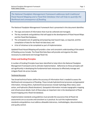 Flood Risk Database National Floodplain Mapping Assessment - Final Report | PDF