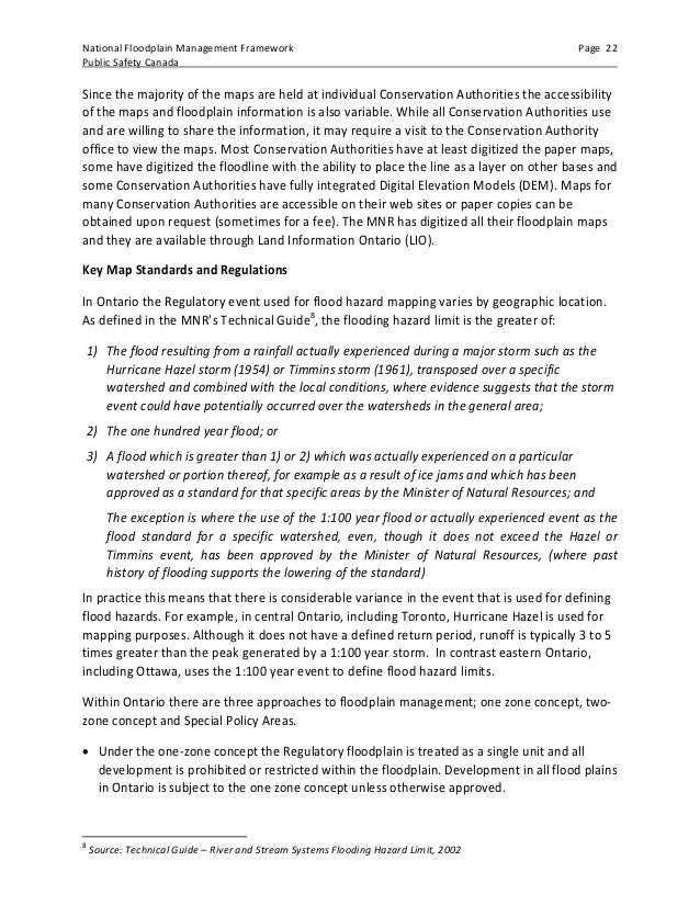 national floodplain mapping assessment final report how does a floodplain form