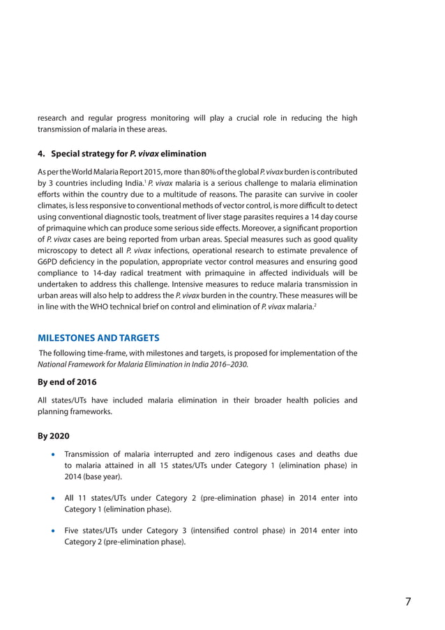 NATIONAL MALARIA ERADICATION PROGRAM IN INDIA visual data 3