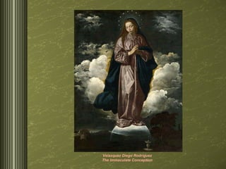 Velazquez Diego Rodriguez The Immaculate Conception 
