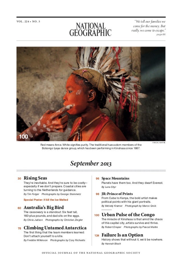 National Geographic Interactive September 2013