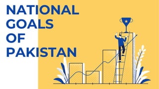 NATIONAL
GOALS
OF
PAKISTAN
 