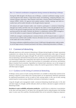 Destocking Availability National guidelines | PDF