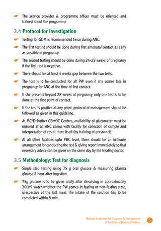 National Guidelines for Diagnosis & Management of Gestational Diabetes ...