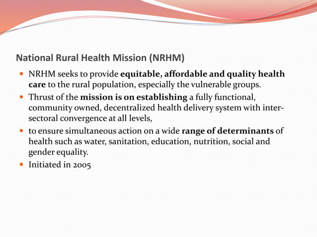 National Health Mission PPT national-health-mission-ppt