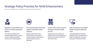 Comprehensive Overview of India's National Health Mission Evolution and ...