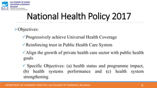 National health policy, MDGs, SDPs, and FIP Development Goals | PDF