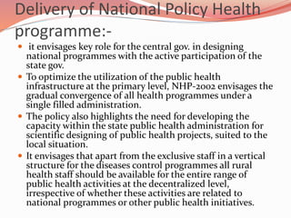 National health policy | PPTX