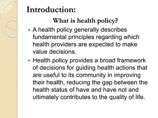 National health policy 2017 1 | PPTX