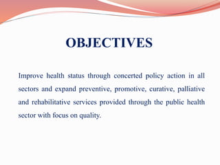 National health policy 2017 | PPTX