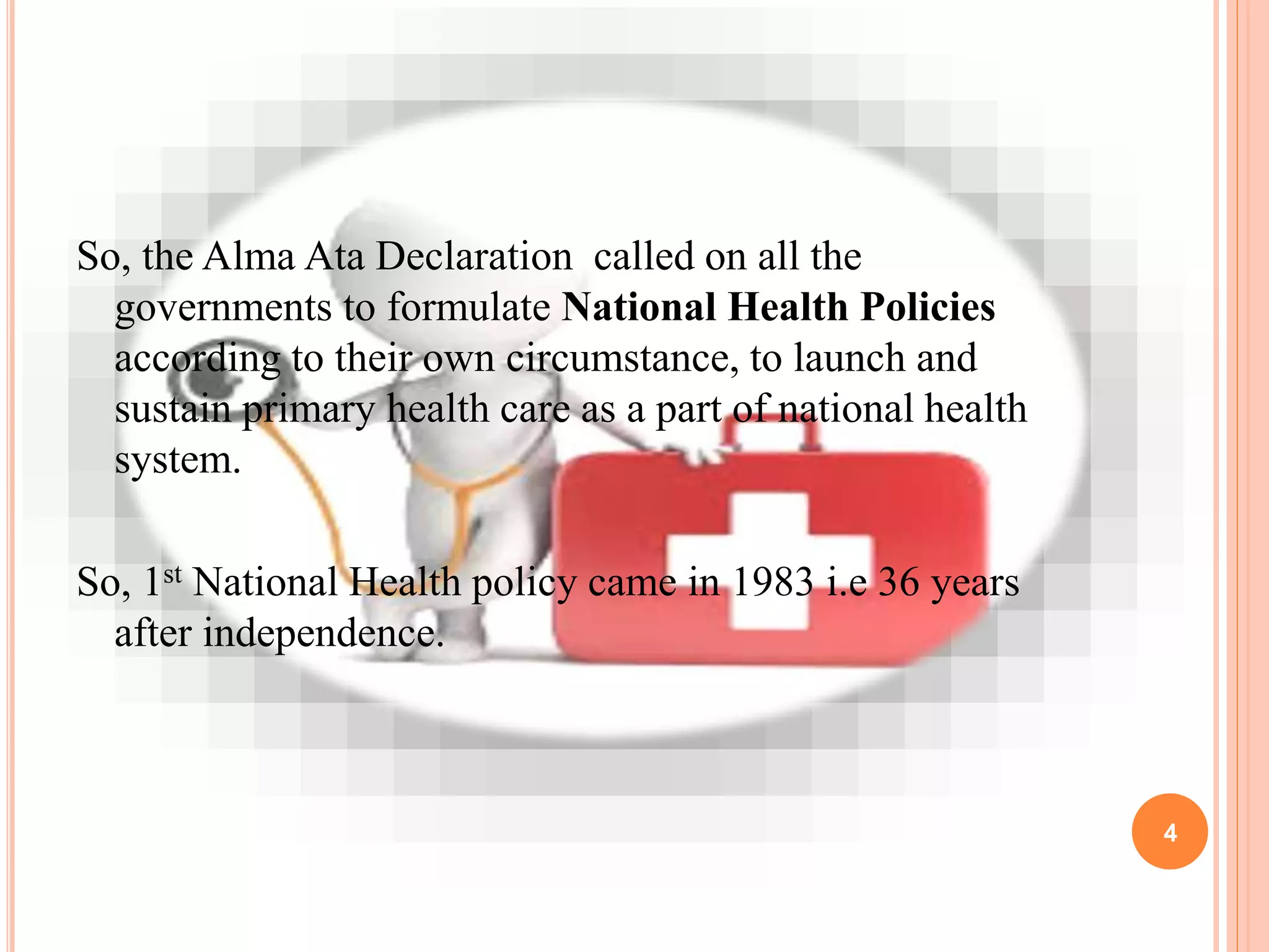 National health policy 2017 new | PPTX