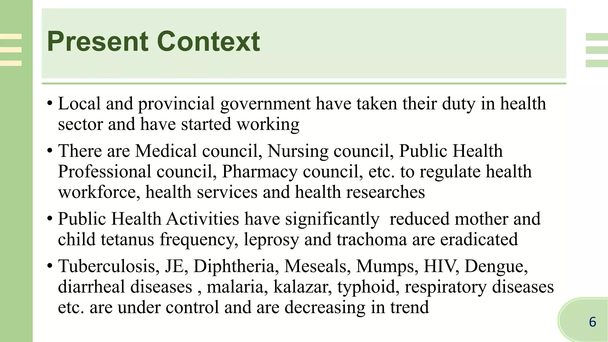 National Health Policy of Nepal 2076 (ENGLISH) | PPTX