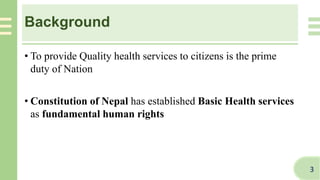 NATIONAL HEALTH POLICY OF NEPAL 2076 visual data 5