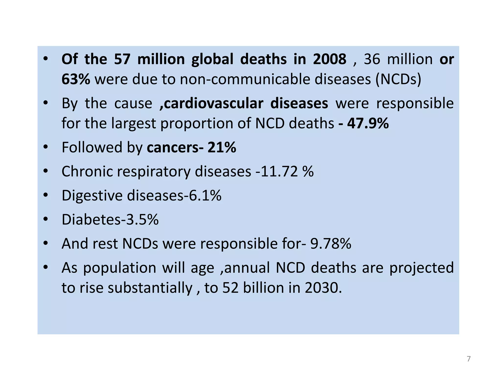National health programes for non communicable disease | PPTX
