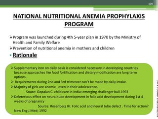 National health programs of India