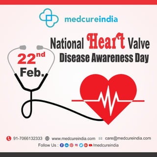 National heart valve Disease awareness Day - MedcureIndia 2019