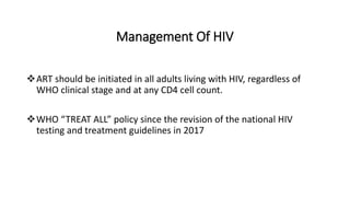 National HIV testing and treatment guidelines | PPTX