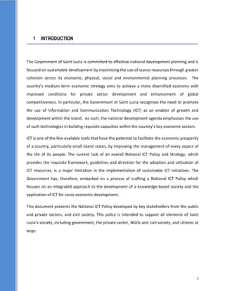 National ict policy and strategy 2013 2018 | PDF