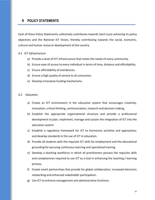 National ict policy and strategy 2013 2018 | PDF