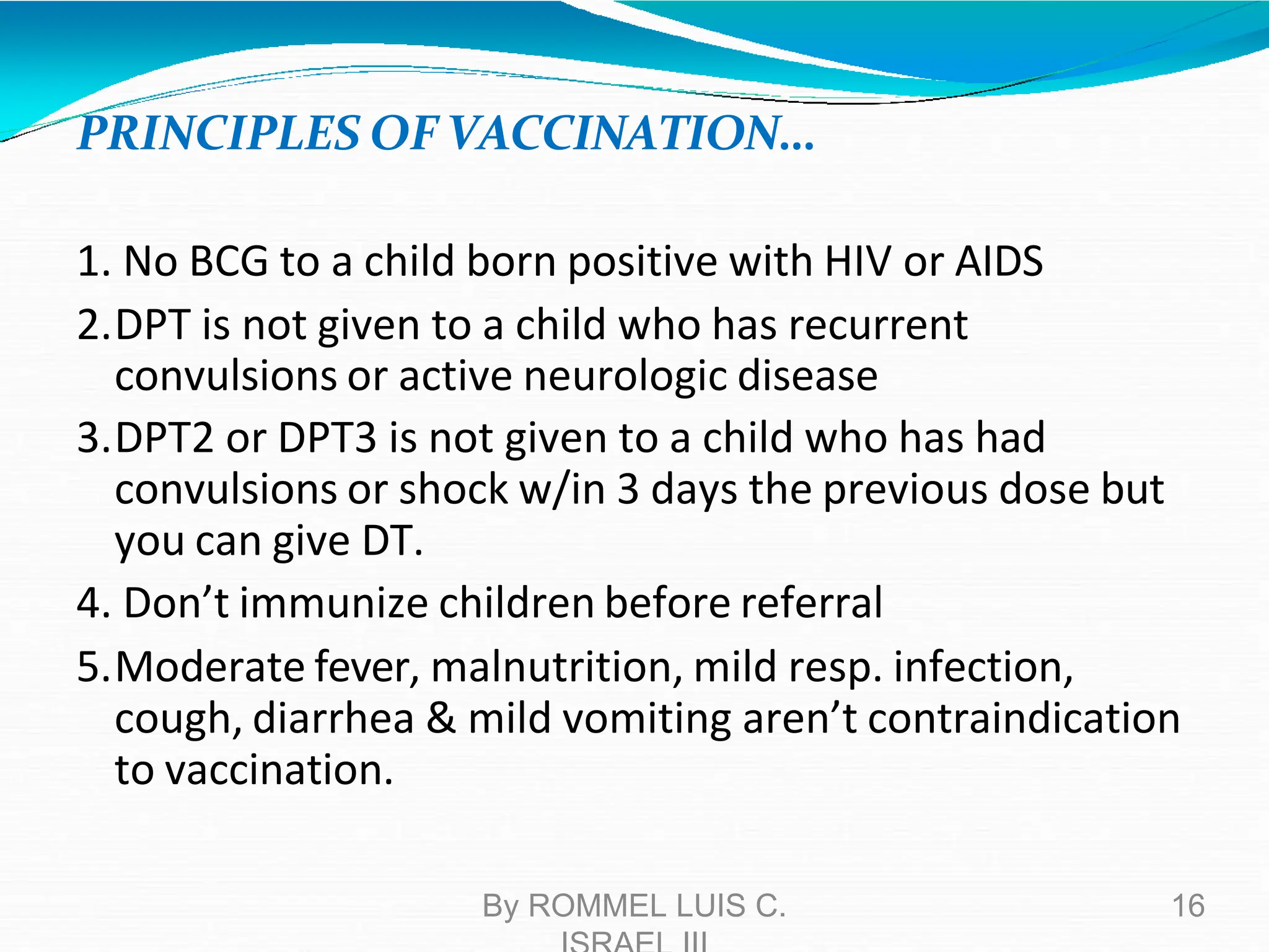 NATIONAL IMMUNIZATION PROGRAM Formerly EPI PPTX National immunization program formerly epi pptx