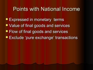 National income | PPT
