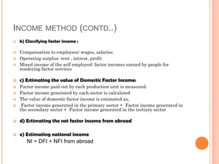 National income Managerial Economics | PPTX