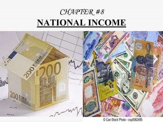 CHAPTER #8

NATIONAL INCOME

bhan

 