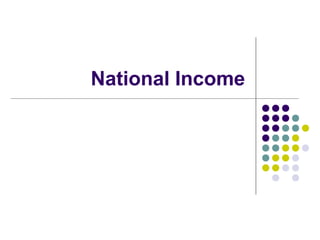 National Income

 
