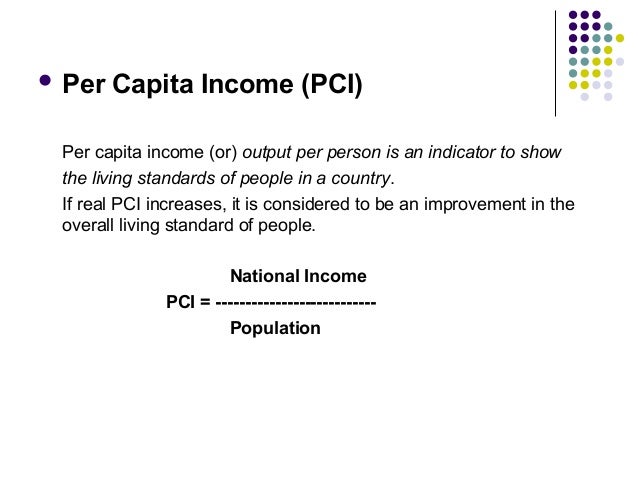 Per Capita Income An Overview Sciencedirect Topics