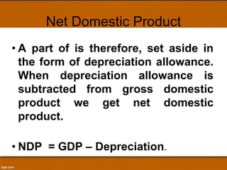 Ndp Full Form National income | PPT